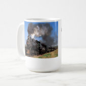 Ik werk hard stoomtrein 00 koffiemok (Voorkant links)