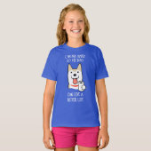 Ik werk hard t-shirt (Voorkant volledig)