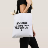 Ik Werk Hard voor Mijn Hond Tassen (Dichtbij)