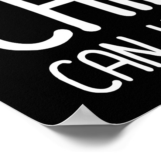 Ik werk hard zodat mijn Chihuahua een beter leven  Poster (Hoek)