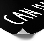 Ik werk hard zodat mijn hond een beter leven kan h poster (Hoek)