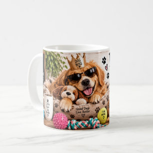 Ik Werk Hard Zodat Mijn Hond Goede Dingen Kan Hebb Koffiemok