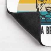 Ik werk hard zodat mijn Pitbull een beter leven ka Muismat (Hoek)