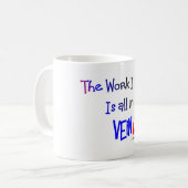 Ik werk in VEIN Koffiemok (Voorkant links)