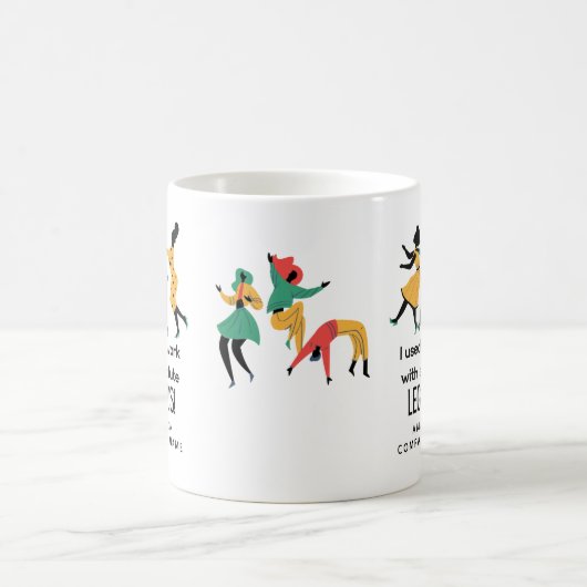 Ik werk met absolute legendes. Verlaten Koffiemok (Center)