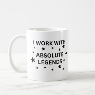 Ik werk met Absolute Legends Mok