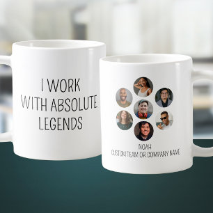 Ik werk met het Absolute Legends 7 Photo Kantoor T Koffiemok