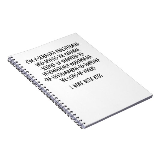 Ik werk met Kinderen Notitieboek (Rechterzijde)