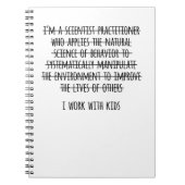 Ik werk met Kinderen Notitieboek (Voorkant)