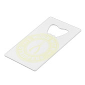 Ik werk met strippers #USAPatriotGraphics © Creditkaart Flessenopener (Achterkant Gekanteld)