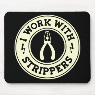 Ik werk met strippers #USAPatriotGraphics © Muismat