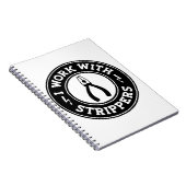 Ik werk met strippers #USAPatriotGraphics © Notitieboek (Rechterzijde)