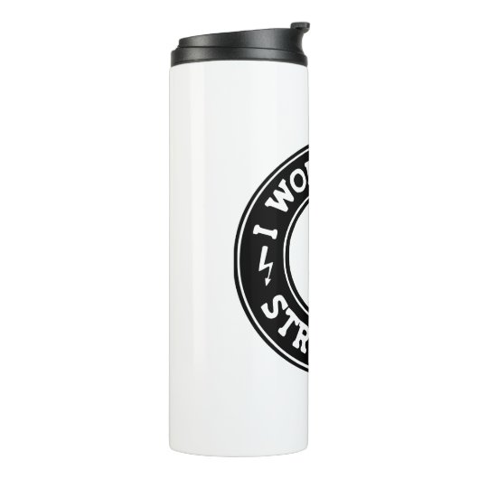 Ik werk met strippers #USAPatriotGraphics © Thermosbeker (Gedraaid links)