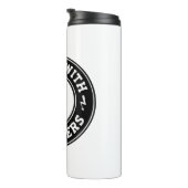 Ik werk met strippers #USAPatriotGraphics © Thermosbeker (Geroteerd rechts)