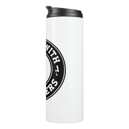 Ik werk met strippers #USAPatriotGraphics © Thermosbeker (Geroteerd rechts)