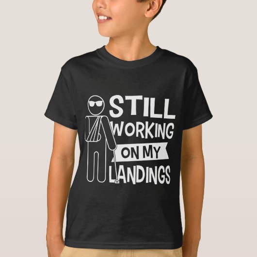 Ik werk nog steeds aan mijn landings- en boogschut t-shirt (Voorkant)