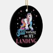 Ik werk nog steeds aan mijn landingsschade, gebrok keramisch ornament (Rechts)