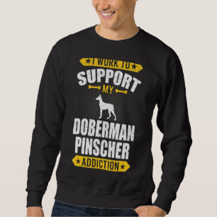 Ik werk om mijn Doberman Pinscher advies D te onde Trui