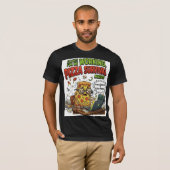 Ik werk pizza-overlevingsmodus Funny T-Shirt | Pi (Voorkant volledig)