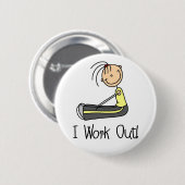 Ik werk uit Button (Voorkant /achterkant)