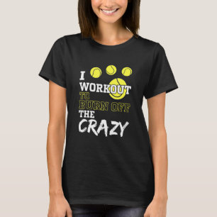 Ik werk uit om de luie te verbranden voor een tenn t-shirt