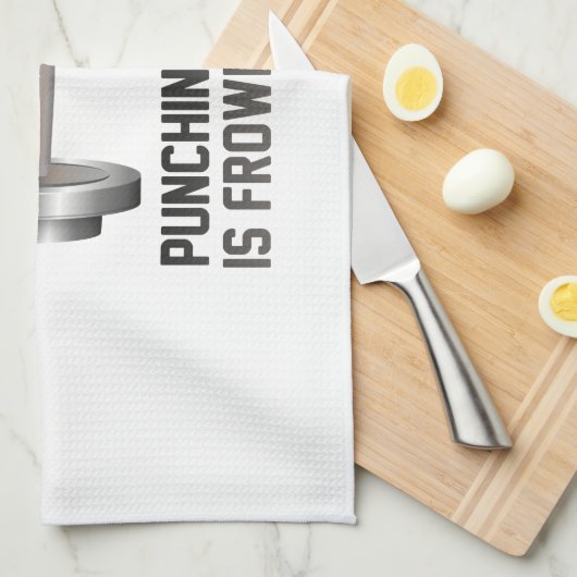 Ik werk uit theedoek (Quarter Fold)