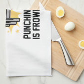 Ik werk uit theedoek (Quarter Fold)