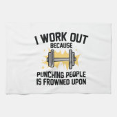 Ik werk uit theedoek (Horizontaal)