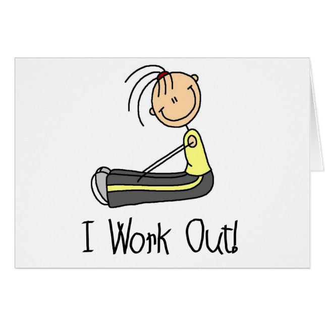 Ik werk uit Tshirts en cadeaus (Voorkant Horizontaal)