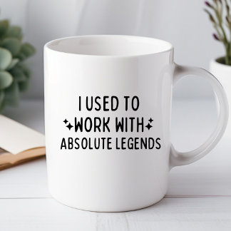 Ik werkte met absolute grappige Kantoor-Mok Mok