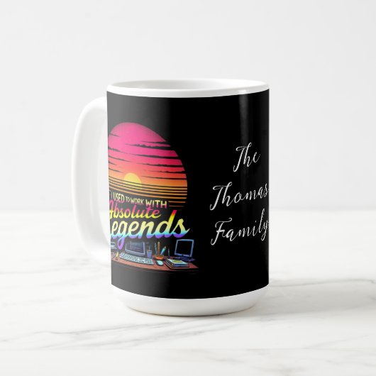 Ik werkte met Absolute Legends Koffiemok (Voorkant links)