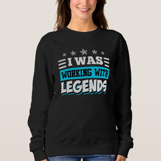 Ik werkte met legendes Afscheid collega baan Trui (Voorkant)