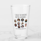 Ik werkte vroeger met Legends 10 Coworker Photo Glas (Voorkant)