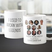 Ik werkte vroeger met Legends 10 Coworker Photo Koffiemok