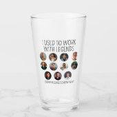 Ik werkte vroeger met Legends 11 Coworker Photo Glas (Voorkant)