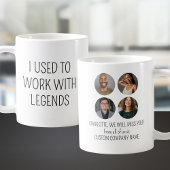 Ik werkte vroeger met Legends 4 Coworker Photo Koffiemok