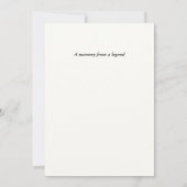 Ik werkte vroeger met Legends Funny Retirement Kaart (Achterkant)