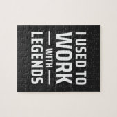 Ik werkte vroeger met Legends Legpuzzel (Horizontaal)