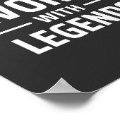 Ik werkte vroeger met Legends Poster (Hoek)