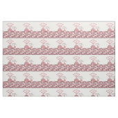Ik Whaley hou van je roze hart Stof (Fat Quarter)