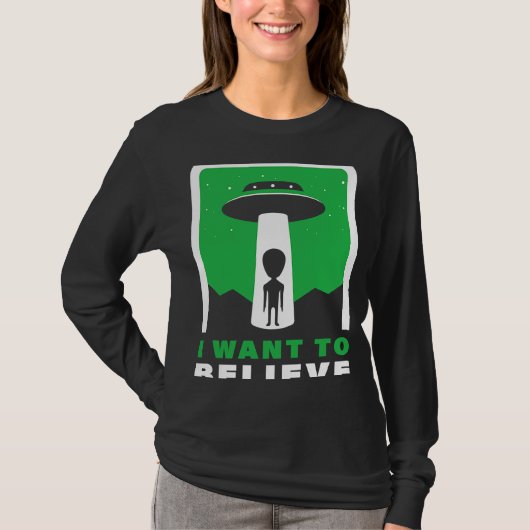 Ik wil 1 geloven t-shirt (Voorkant)