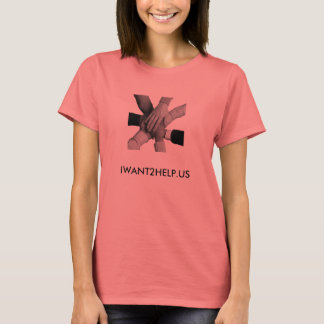 Ik wil 2 Hulp Ringer T-shirt - Dames