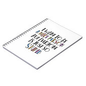 "Ik wil aardig zijn, maar iedereen is gewoon zo do Notitieboek (Linkerzijde)