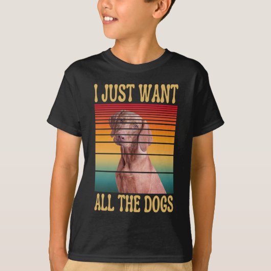 IK WIL ALLE DOGS T-Shirt (Voorkant)