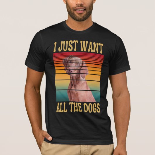 IK WIL ALLE DOGS T-Shirt (Voorkant)