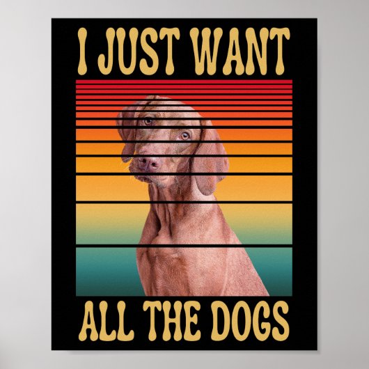 IK WIL ALLE HONDEN POSTER (Voorkant)