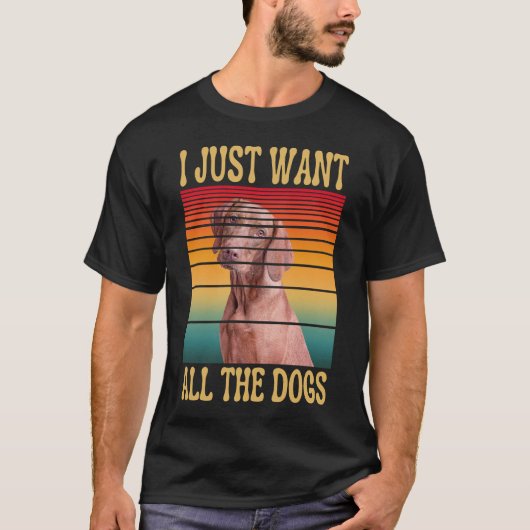 IK WIL ALLE HONDEN T-SHIRT (Voorkant)