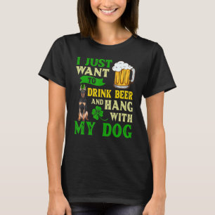 Ik wil alleen bier Drinken en met mijn Duits hange T-shirt
