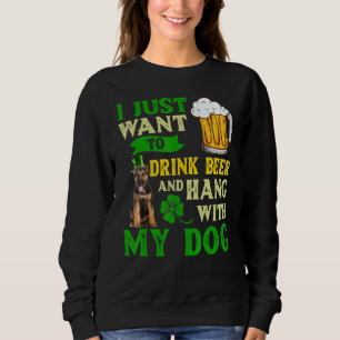 Ik wil alleen bier Drinken en met mijn Duits hange Trui