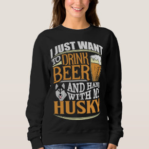Ik wil alleen bier Drinken en met mijn man hangen. Trui